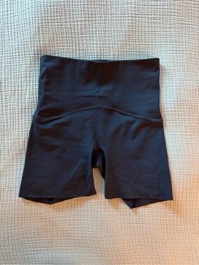 SPANX High-Waist Black Shaping Bike Shorts